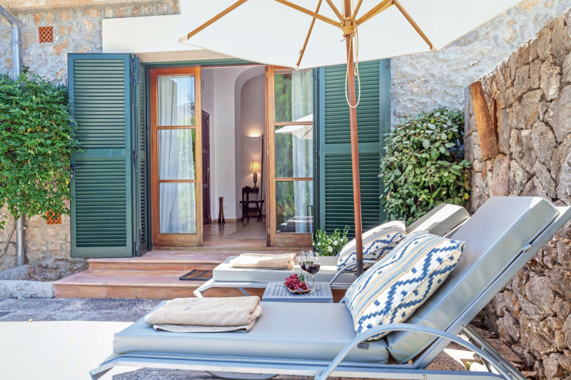 Wohnbeispiel Juniorsuite mit Terrasse