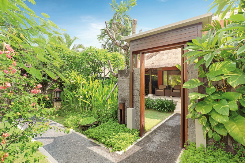 Terrassenbeispiel Deluxe Garden Villa