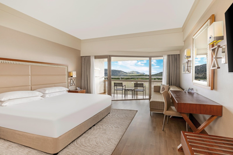 Wohnbeispiel Doppelzimmer Gartenblick