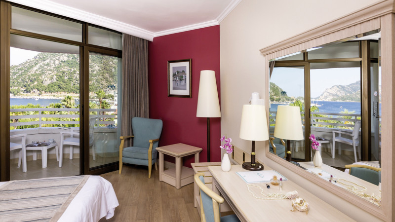 Wohnbeispiel Doppelzimmer seitl. Meerblick