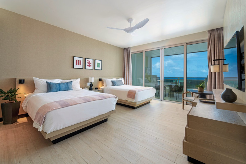 Wohnbeispiel Deluxe Oceanview 2 Queen Beds