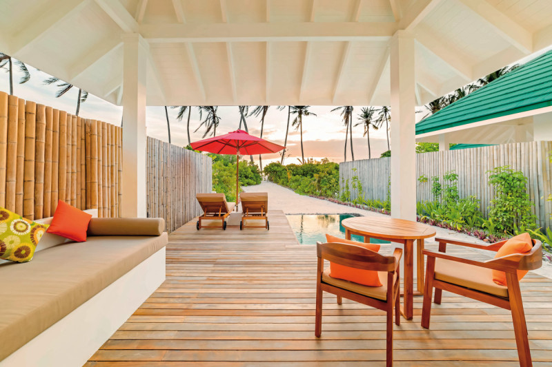 Wohnbeispiel Sunset Pool Beach Villa