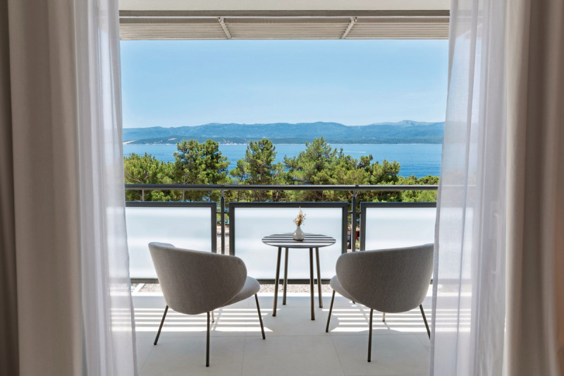 Beispiel Balkon Doppelzimmer Superior Meerseite Balkon