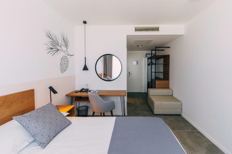 Wohnbeispiel Doppelzimmer Komfort Gartenblick