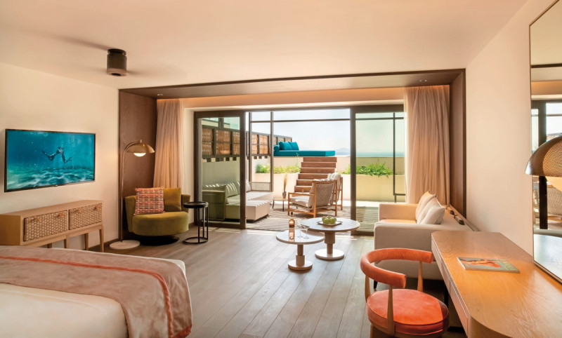 Wohnbeispiel Junior Suite Sea View Plunge Pool