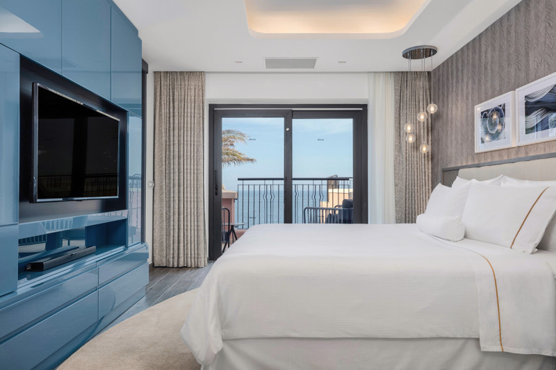 Wohnbeispiel Doppelzimmer Deluxe Meerblick