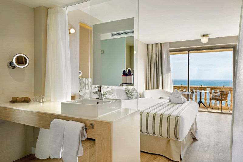 Wohnbeispiel Doppelzimmer Deluxe Meerblick