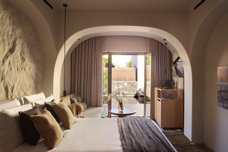 Wohnbeispiel Doppelzimmer Premium mit privatem Pool