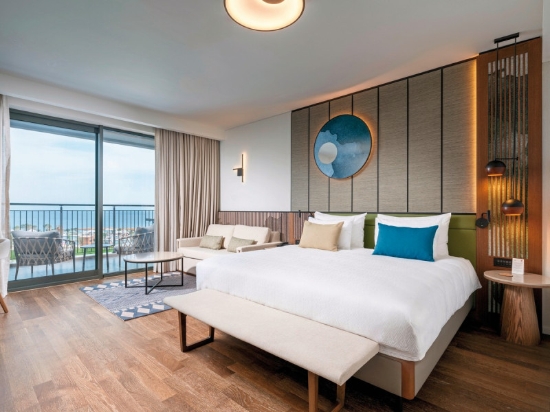 Wohnbeispiel DZ Deluxe 4 Meerblick Community Bereich