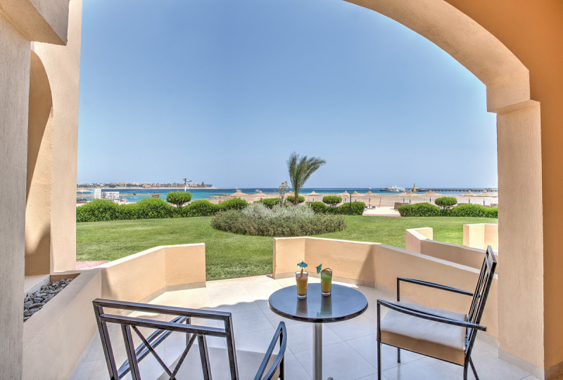 Beispiel Balkon Doppelzimmer Premium Deluxe Meerblick