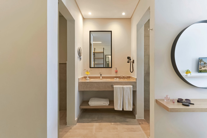 Beispiel Bad Dreibettzimmer Premium
