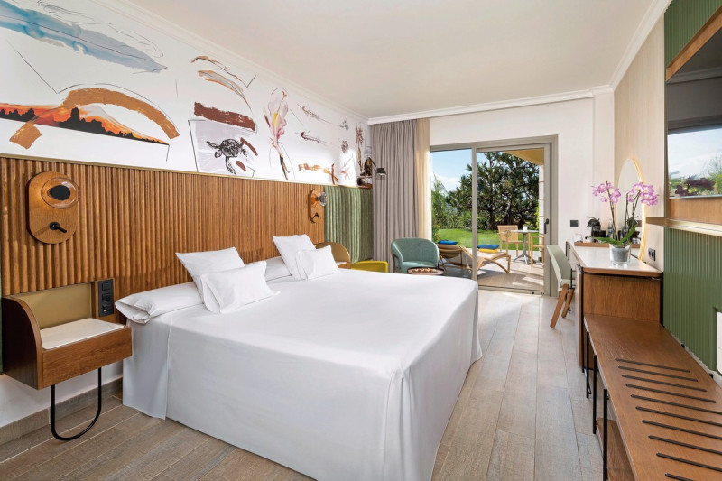 Wohnbeispiel Doppelzimmer Komfort Gartenblick