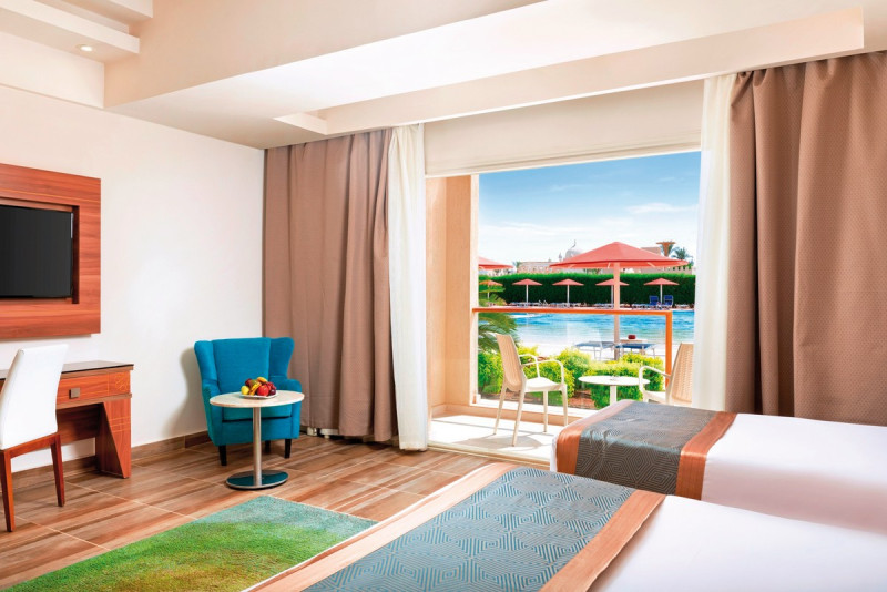 Wohnbeispiel Doppelzimmer Standard Poolblick