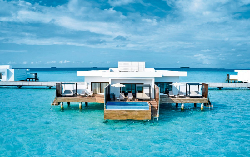 Wohnbeispiel Overwater-Suite