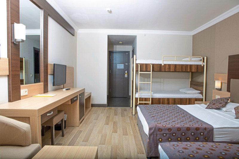 Wohnbeispiel Doppelzimmer Standard Large mit Etagenbett