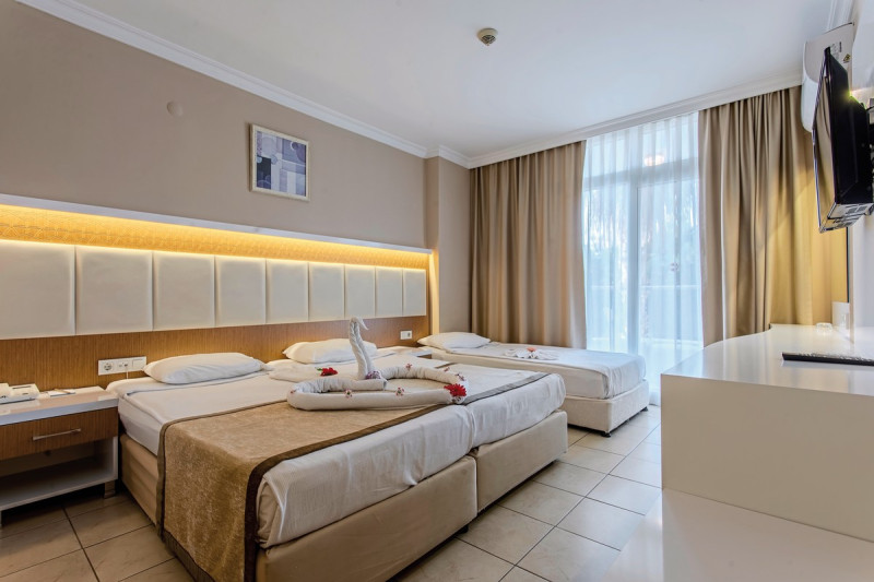 Wohnbeispiel Doppelzimmer Gartenblick