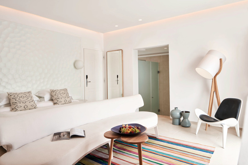 Wohnbeispiel Doppelzimmer Deluxe Apollon Gartenblick