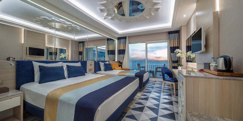 Wohnbeispiel Doppelzimmer Meerblick