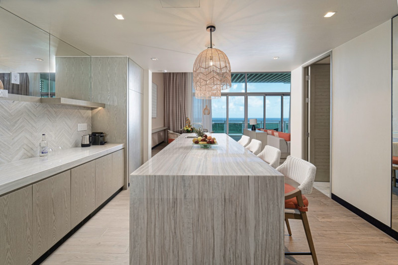 Wohnbeispiel Ocean Suite 2 Balconies Outdoor Tub King