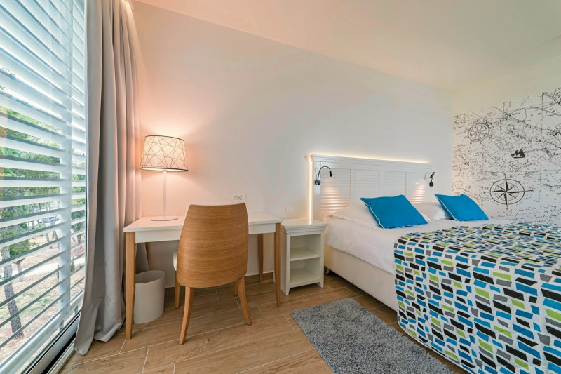 Wohnbeispiel Doppelzimmer Innenhof oder Parkblick Balkon