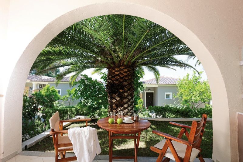 Wohnbeispiel Doppelzimmer Gartenblick