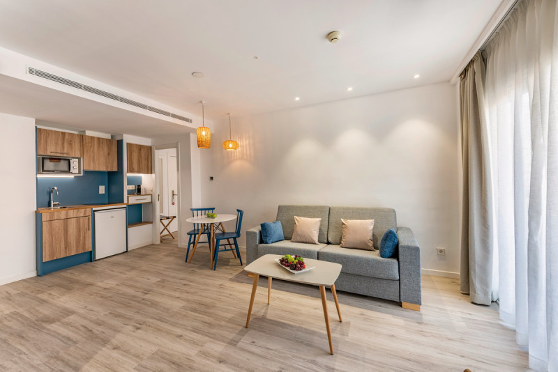 Wohnbeispiel Appartement 1 Schlafzimmer