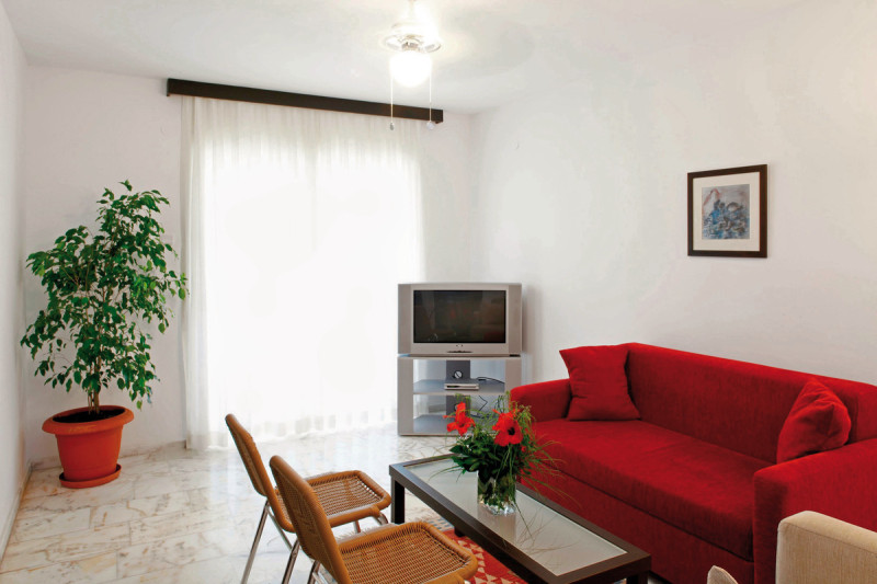 Wohnbeispiel Suite 1 Schlafzimmer Meerblick