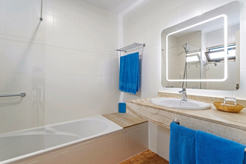 Wohnbeispiel Appartement 1/2 Schlafzimmer (Bad)