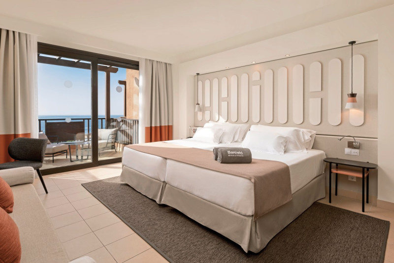 Wohnbeispiel Doppelzimmer Deluxe Meerblick