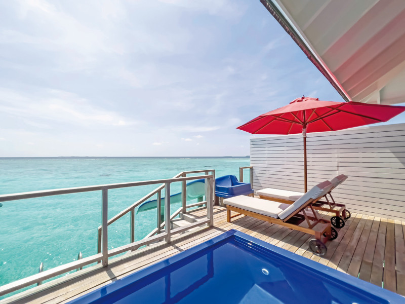 Beispiel Terrasse Water Villa