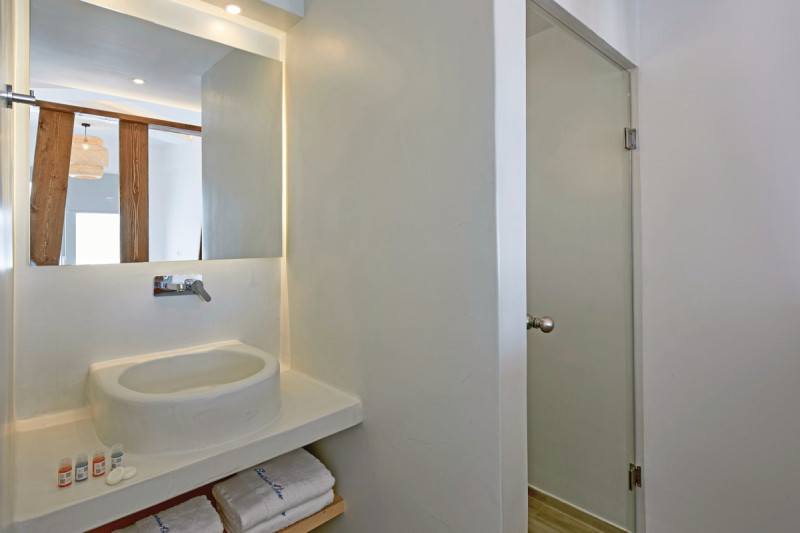 Badbeispiel Doppelzimmer Deluxe Meerblick