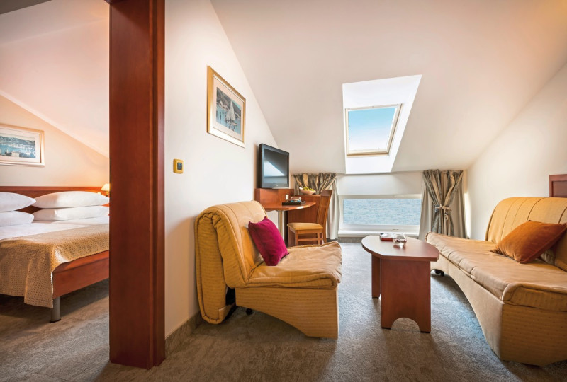 Wohnbeispiel Suite f&uuml;r 2 plus 2 Meerseite