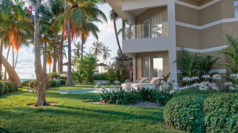 Au&szlig;enansicht Private Pool