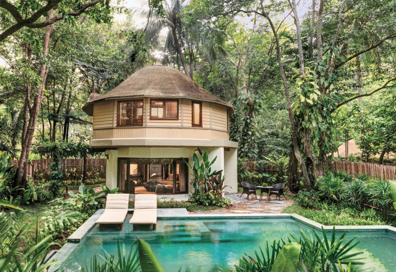 Wohnbeispiel Pool Pavillon