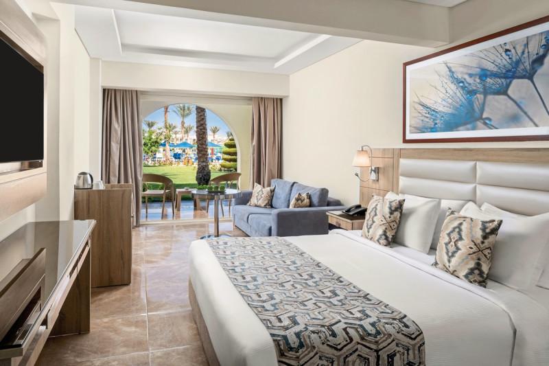Wohnbeispiel Doppelzimmer Standard Gartenblick