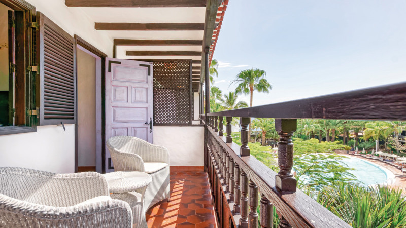 Beispiel Balkon Doppelzimmer