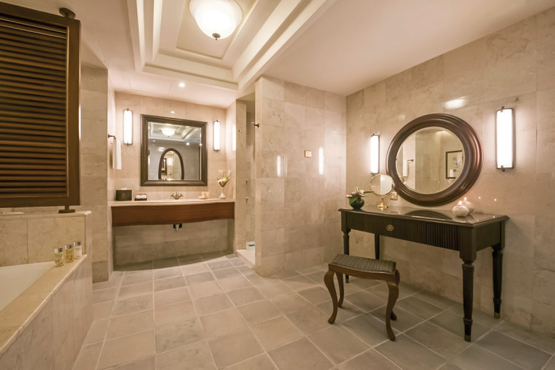 Badezimmer Colonial Oceanfront Suite