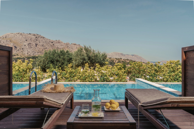 Wohnbeispiel Doppelzimmer Superior Privatpool