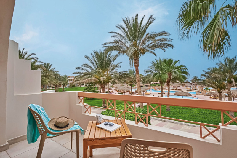 Wohnbeispiel Doppelzimmer Komfort Gartenblick