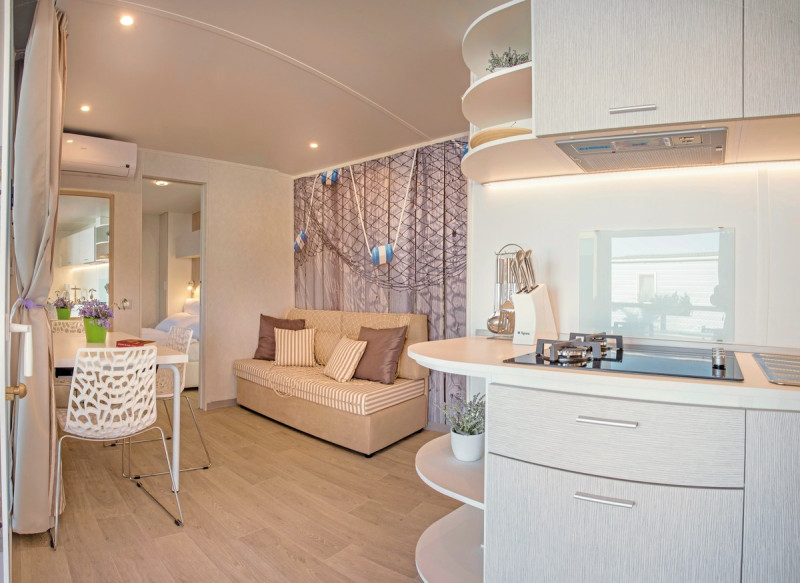 Wohnbeispiel Mobilheim Marena Home f&uuml;r 4 plus 2