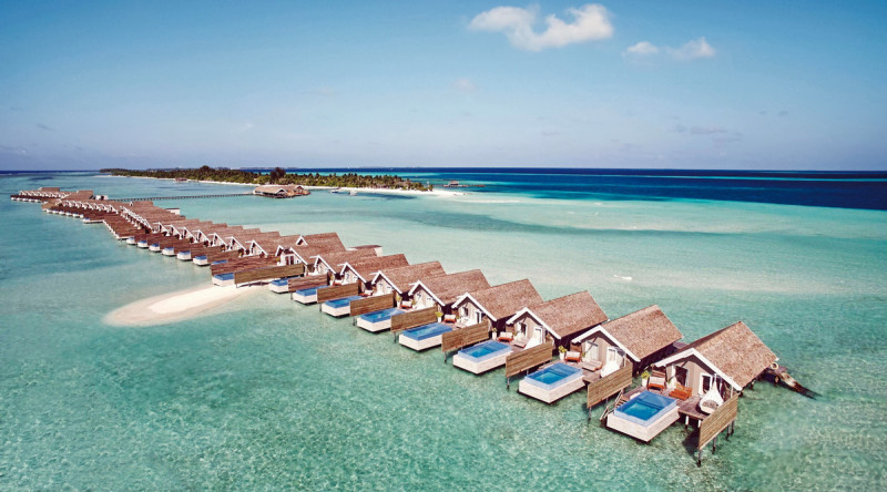 Overwater Infinity Pool Villen