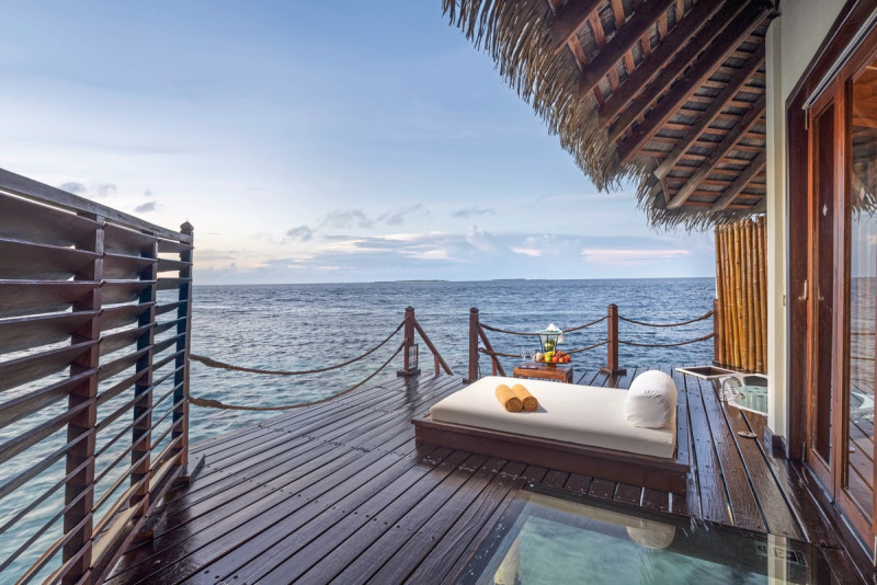 Beispiel Terrasse Water Villa