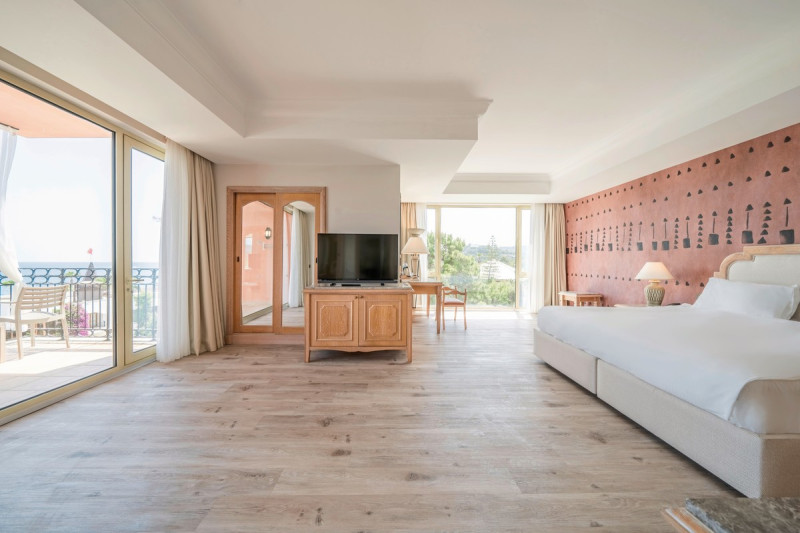 Wohnbeispiel Suite Deluxe Hauptgeb&auml;ude Meerblick
