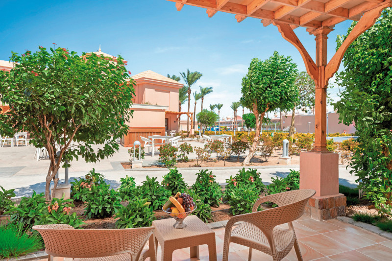 Wohnbeispiel Doppelzimmer Standard Gartenblick