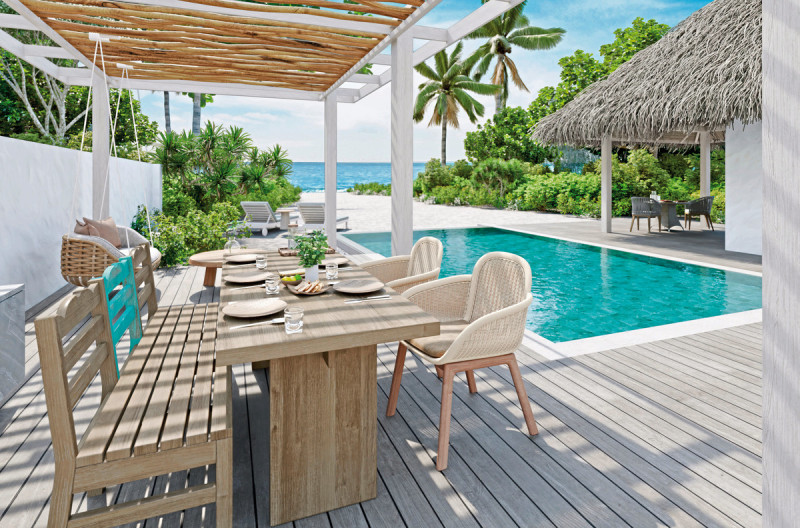 Deluxe Beach Villa with Pool
