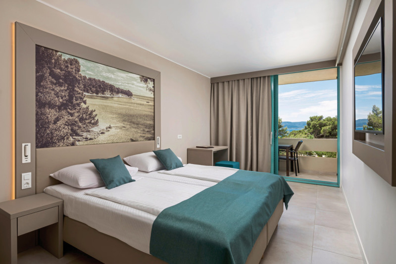 Wohnbeispiel Doppelzimmer Superior eingeschr&auml;nkter Meerblick