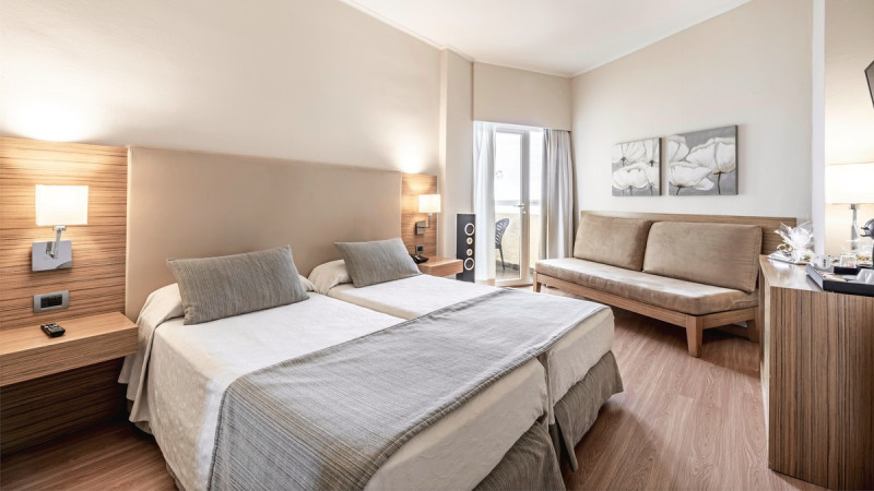 Wohnbeispiel Doppelzimmer Adults Club Meerblick 