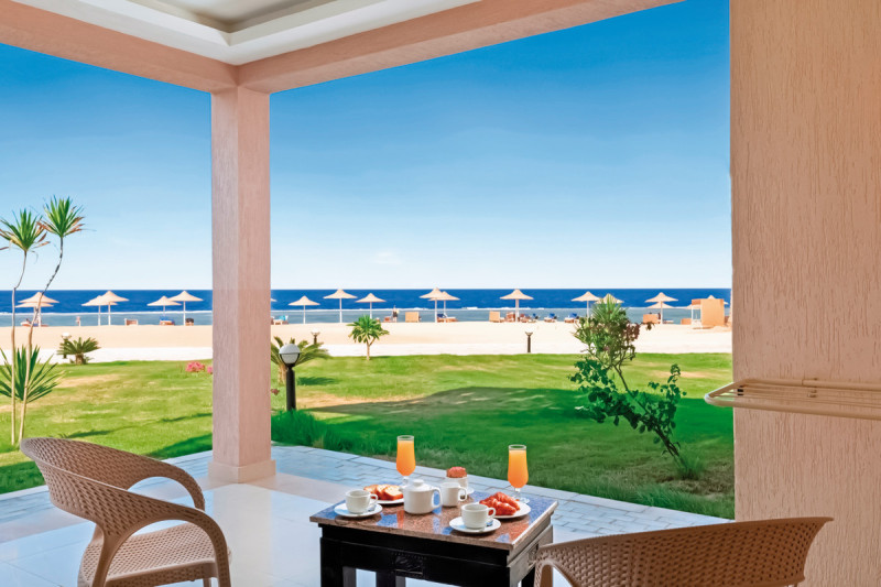 Beispiel Terrasse Doppelzimmer Standard Meerblick