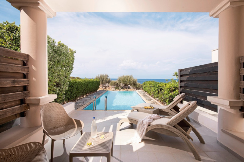 Wohnbeispiel Junior Suite Meerblick Privatpool