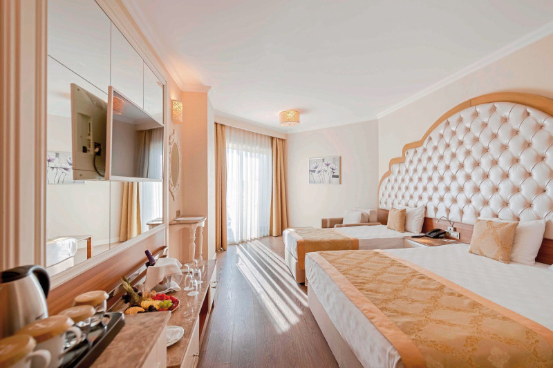 Wohnbeispiel Doppelzimmer Standard mit Terrasse